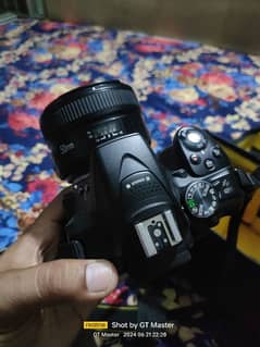 Nikon D5300 With 50 mm Or flash gun