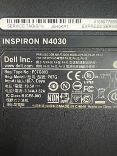 dell inspiron N4030 for sale