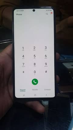 Samsung a51 finger on display