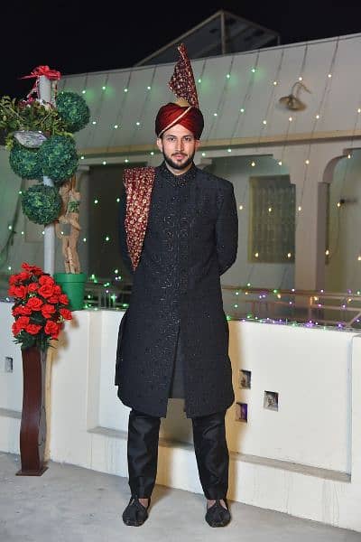 Dulha Sherwani with kula 1