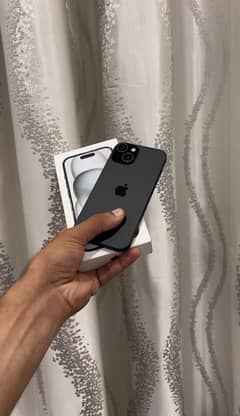 iPhone 15 with box