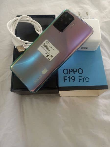 oppo f19 pro 8GB 128 GB full box 03193220609 2