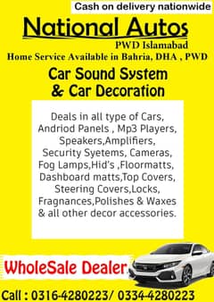 All Cars Decor Sound Poshish on WHOLE SALE rate