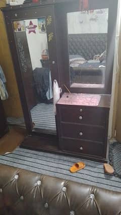 used dinning table dressing table and cupboard