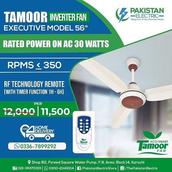 Ceiling Fans | AC DC Fans | Inverter 30 Watts | Energy Saving Fans 1