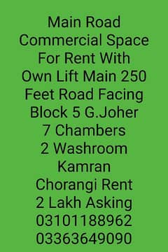 mai. road commercial space with parking and own lift 03101188962