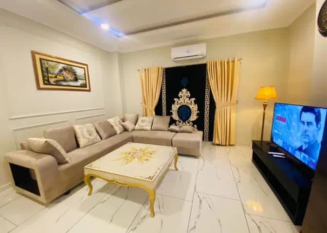 Bahria height 1 furnished 2 bed apartment for rent in phase 1 Bahria Town Islamabad 12