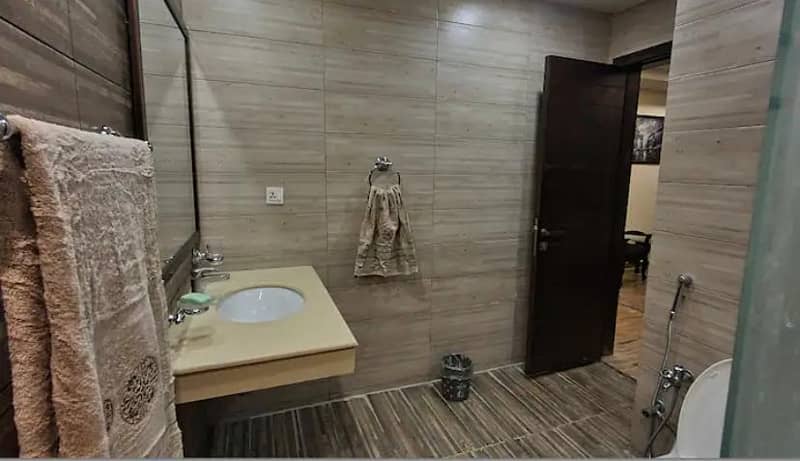 Bahria height 1 furnished 2 bed apartment for rent in phase 1 Bahria Town Islamabad 14