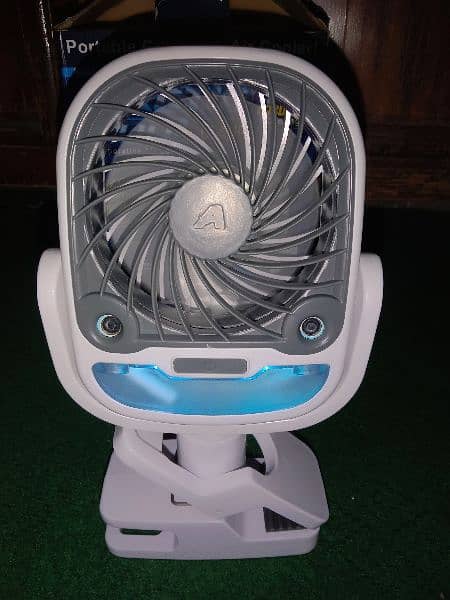 mini charging fan mist cooler 0