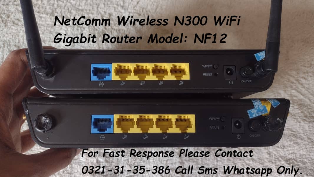 netcomm gigabit wifi router n300mbps 2