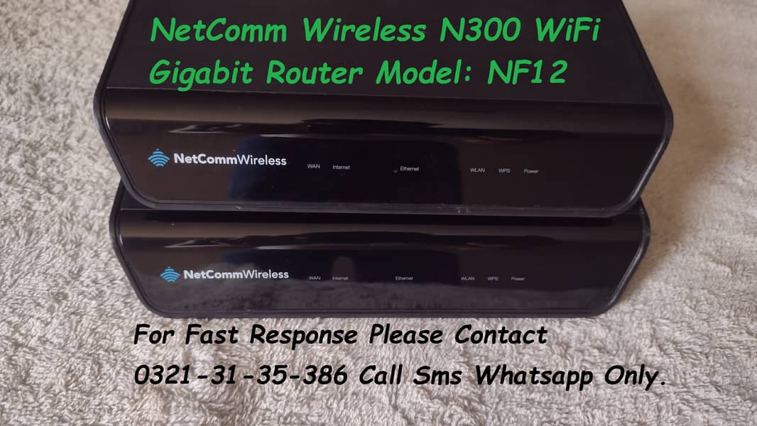 netcomm gigabit wifi router n300mbps 3