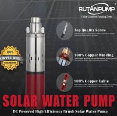 Solar water pump