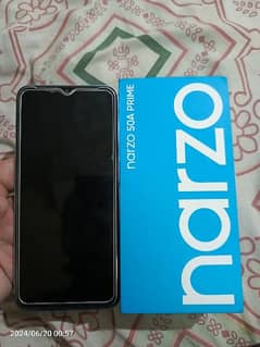 Selling narzo 50 a prime 4/128gb with warranty 0