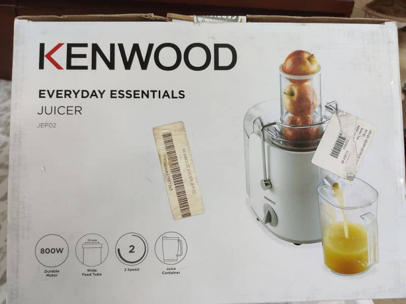 Kenwood EVERYDAY ESSENTIALS juicer JEP02 3