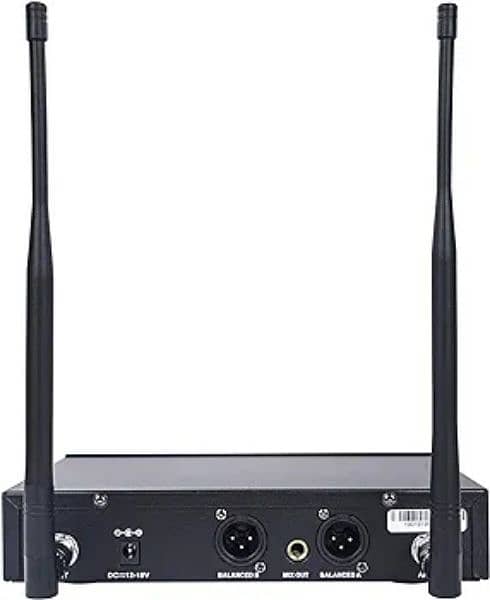 Sound Town Metal 200 Channels UHF Wireless Microphone System with 2 m 2