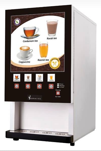 Tea and coffee vending machine/wholesale price/premixes 17