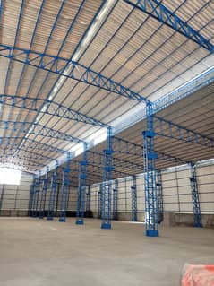 State of The Art Warehouse Storage Area With 42000 Covered With 45 Feet Hight Roof Vacant For Rent