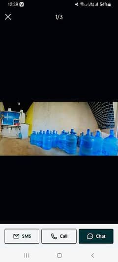 water supplies 19 liter bottles