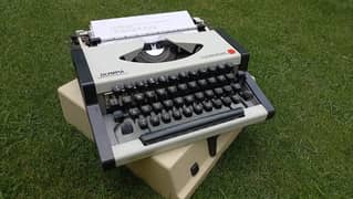 vintage 1970s olympia typewriter