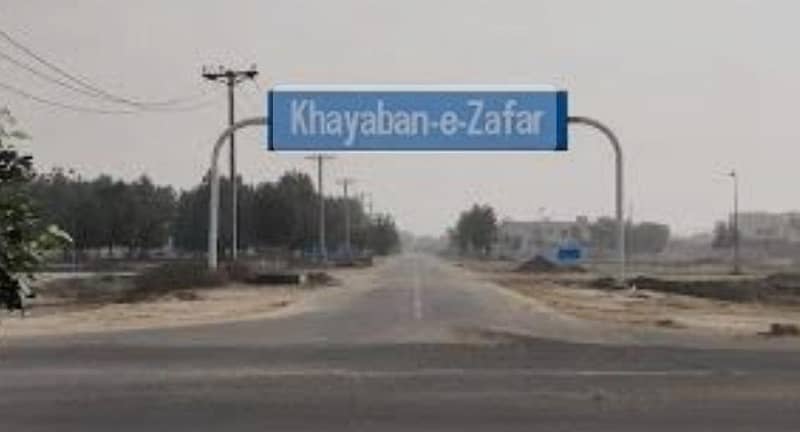 05MARLA RESIDENTIAL PLOT AVAILABLE FOR SALE AT PRIME LOCATION IN KHAYABAN-E-ZAFAR 3