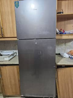 Haier Glossy Shine Refrigerator Grey