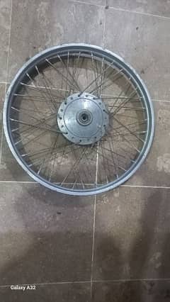 CD 70 Complete Rims (Front & Back) with Hub for sale slightly used.