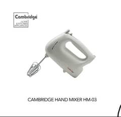 Cambridge | Hand Mixer | HM03 Best