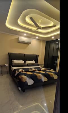 Luxury Furnished Apartment Available For Rent In Qauid Block Bahria Town Lahore