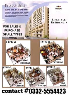 G-13-1 The life style resistance Apartment D type Ground Floor For sale