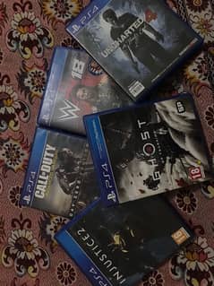 PS4 New orignal Game CDs (scrachtless)for sale