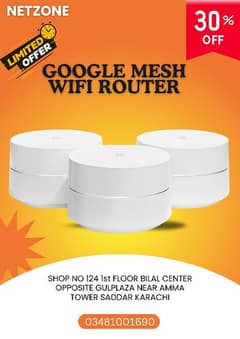 Google Mesh wifi Router System Dual band AC 1200 Whole home cover