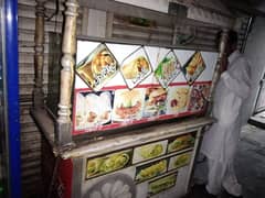 shawarma,, burger,, paratha roll, fast food counter for sale