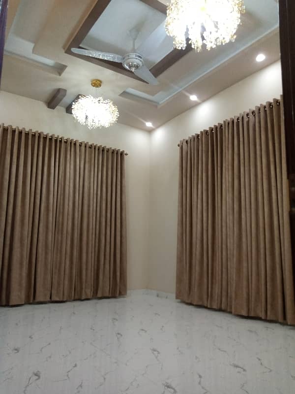 BRAND NEW 3 SIDES CORNER DOUBLE STORY HOUSE FOR SALE IN MODEL COLONY NEAR MALIR CAN'T ROAD AND JINNAH INTL AIRPORT 5