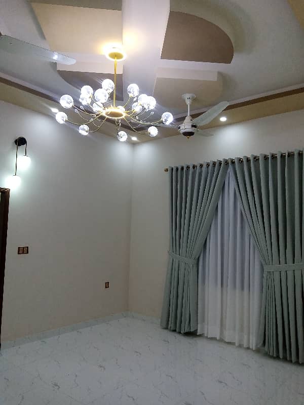 BRAND NEW 3 SIDES CORNER DOUBLE STORY HOUSE FOR SALE IN MODEL COLONY NEAR MALIR CAN'T ROAD AND JINNAH INTL AIRPORT 10