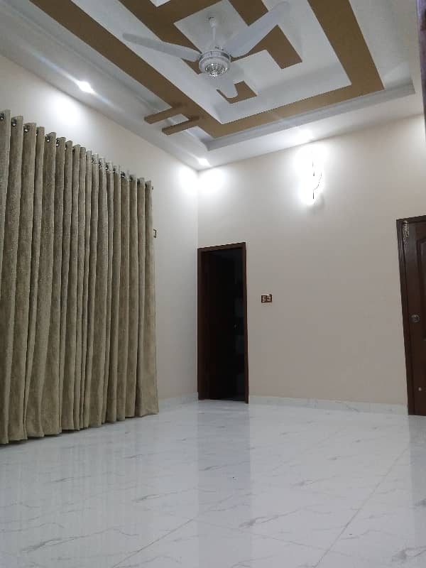 BRAND NEW 3 SIDES CORNER DOUBLE STORY HOUSE FOR SALE IN MODEL COLONY NEAR MALIR CAN'T ROAD AND JINNAH INTL AIRPORT 10