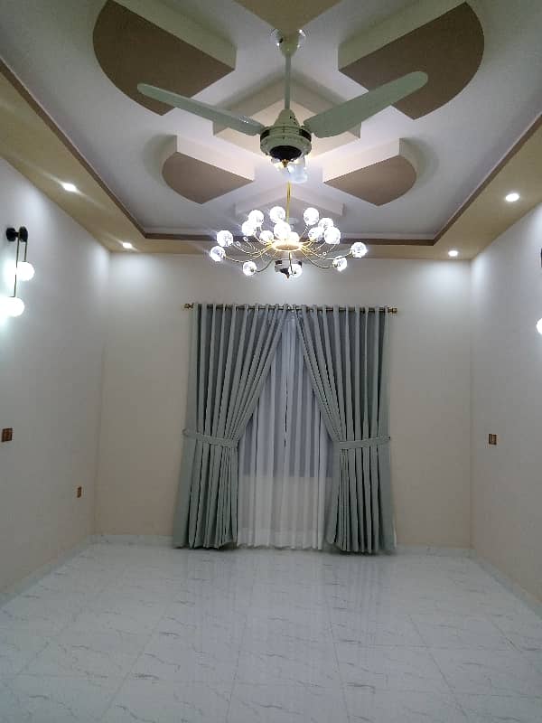 BRAND NEW 3 SIDES CORNER DOUBLE STORY HOUSE FOR SALE IN MODEL COLONY NEAR MALIR CAN'T ROAD AND JINNAH INTL AIRPORT 4