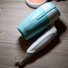 KEMEI Portable hair drayer with nozel at reasonable price 0