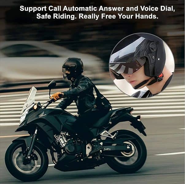 Bluetooth headphone with stereo sound quality bike helmet headphone 6