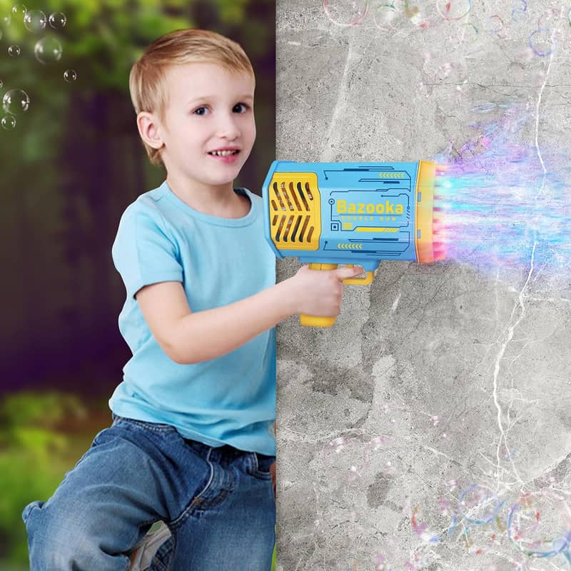 Rechargeable Bubble Gun  great way to blow bubbles to entertain 13