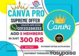 Canva Pro - Supreme Offer