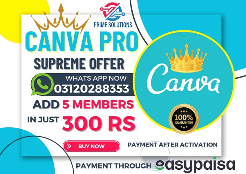 Canva Pro - Supreme Offer 0