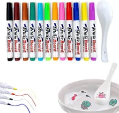11Pcs Multicolor Magical Water Floating Painting Pen