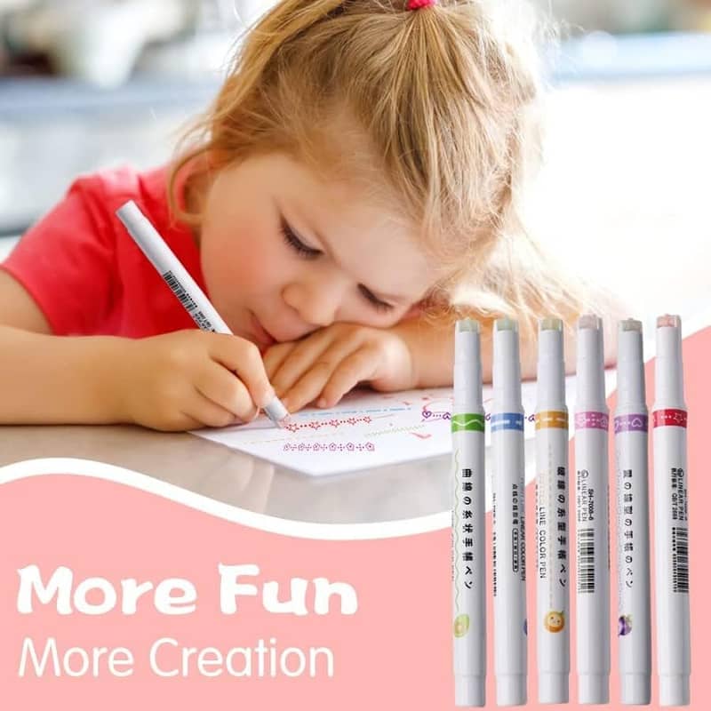 11Pcs Multicolor Magical Water Floating Painting Pen 14