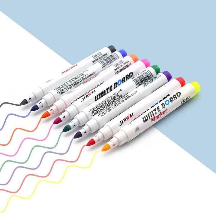 STAPLES Dry Erase Markers,chisel tip writes thin or broad lines 4