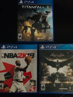 PS4 Games | Batman Arkham Knight | Titanfall 2 | NBA 2K18