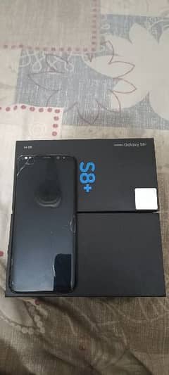 Samsung S8 plus panel damaged.