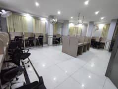 Fully Furnished Commercial Floor On Main Akbar Chowk, Johar Town