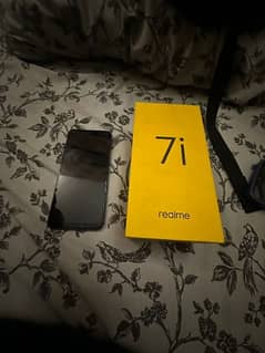 Real me 7i with original box and charger