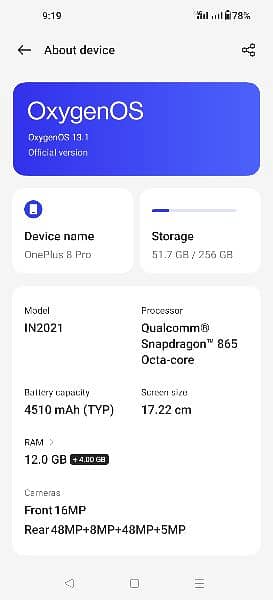 oneplus 8 pro 12/256 line in display city dunyapur - Mobile Phones ...