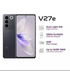 vivo v27e for sale All ok Complete box 4 month warranty available